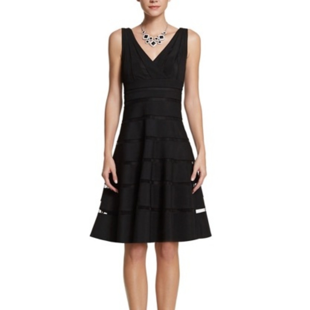 White House Black Market - navy blue dress